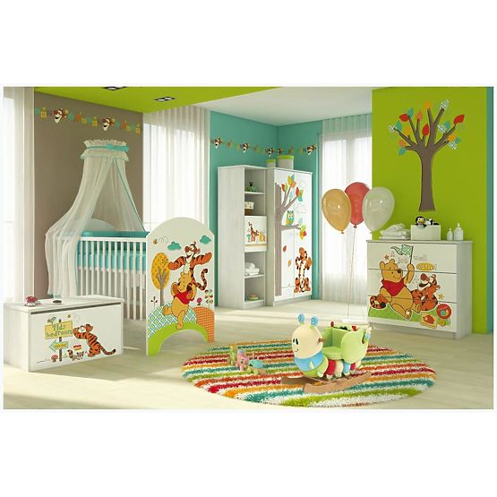 Dětská postýlka Medvídek Pú a tygr