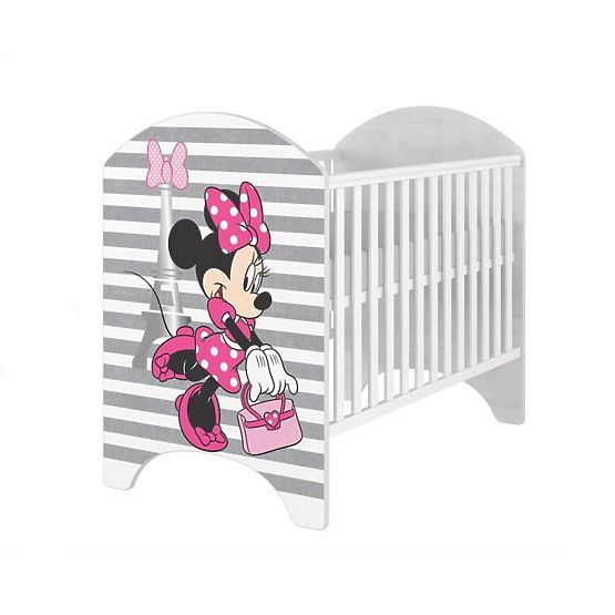Dětská postýlka Minnie Mouse Eiffel Tower