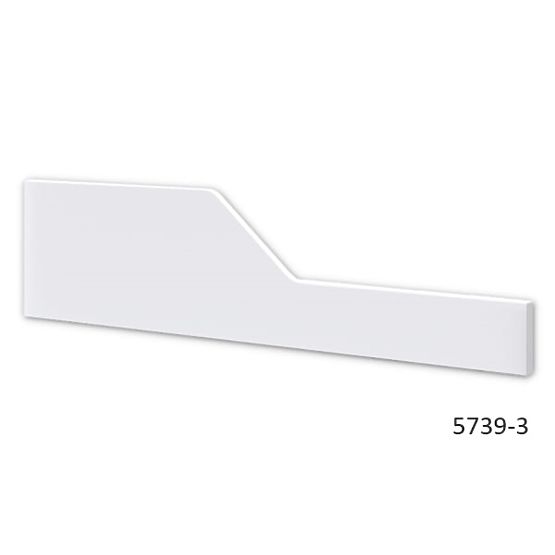 Dětská postýlka Míša 120x60 - bílá