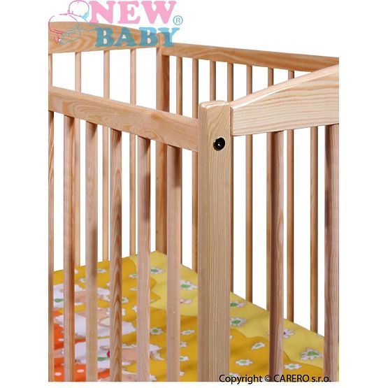 Dětská postýlka New Baby Peter - přírodní