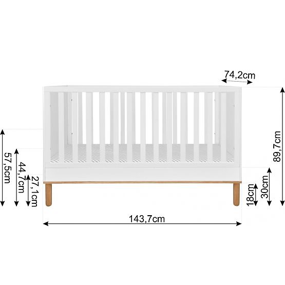 Dětská postýlka Toteme Cube