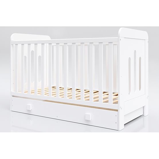 Dětská postýlka Zuza 140x70 cm s válendovou bočnicí