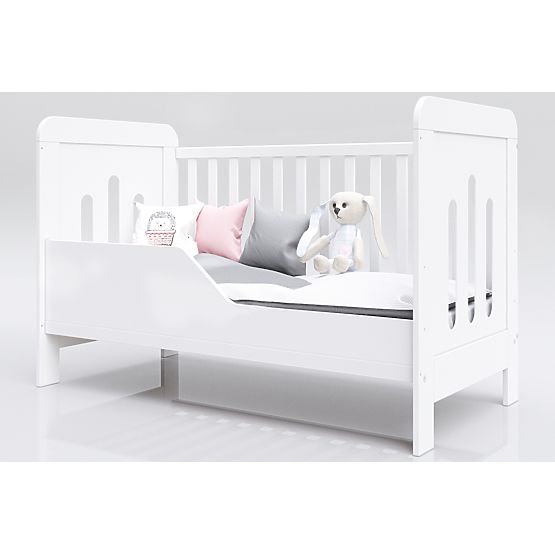 Dětská postýlka Zuza 140x70 cm s válendovou bočnicí