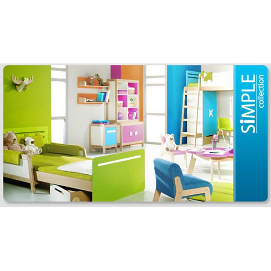 Dětská rostoucí postel Simple