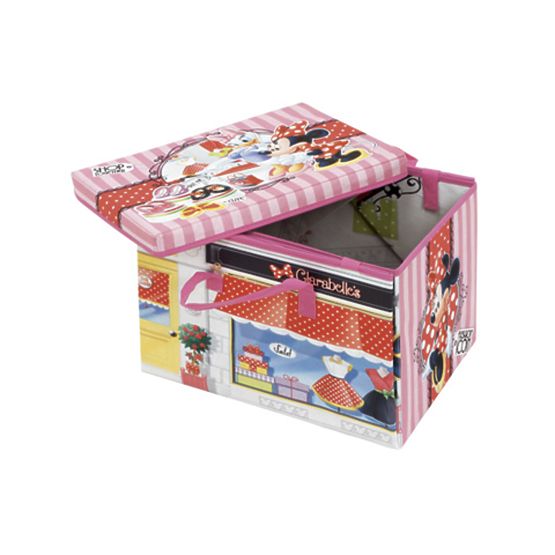 Dětská skládací látková truhla Minnie Mouse