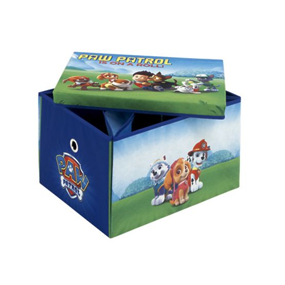 Dětská skládací látková truhla Tlapková patrola