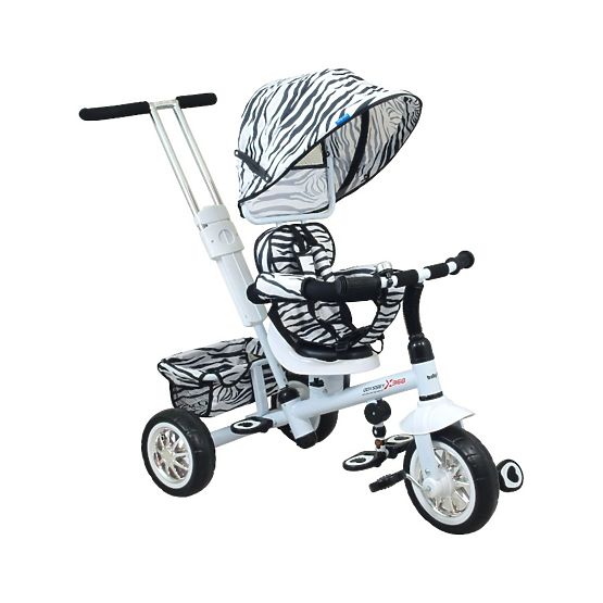 Dětská tříkolka Baby Mix bílá