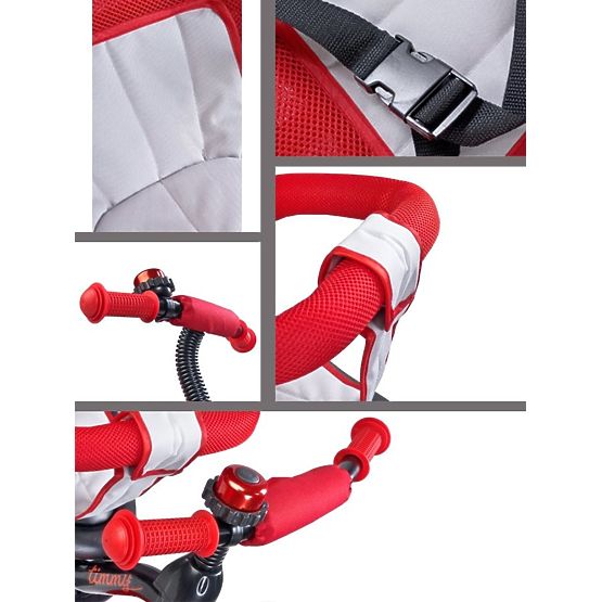 Dětská tříkolka Toyz Timmy red 2017 Červená