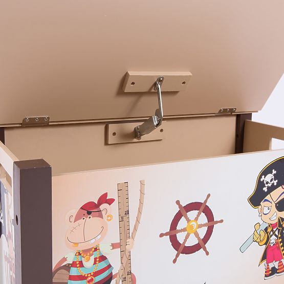 Dětská truhla na hračky Pirát