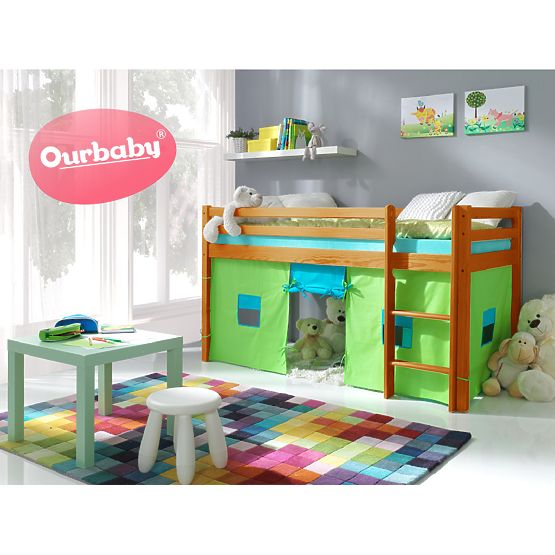 Dětská vyvýšená postel Ourbaby Modo Olše