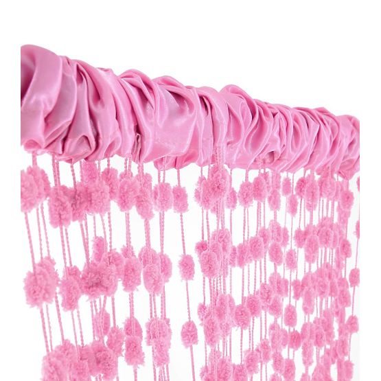 Dětská záclona Baby Ball pink