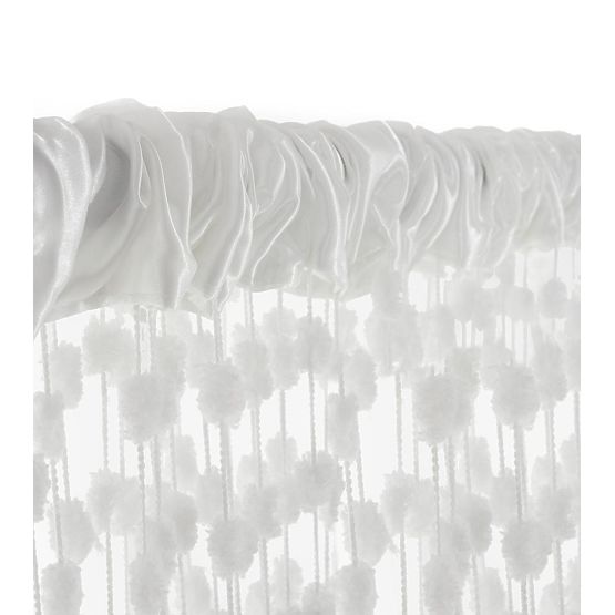 Dětská záclona Baby Ball white