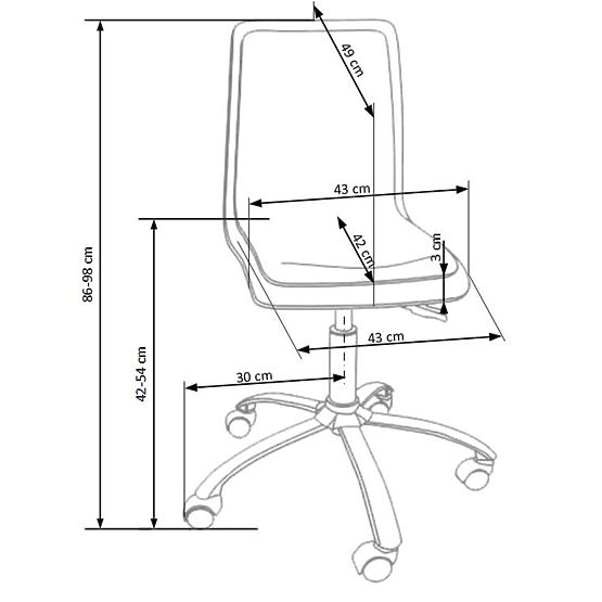 Dětská židlička FUN