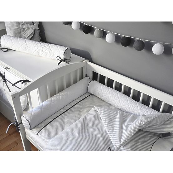 Dětské 2-dílné povlečení Panda - šedá