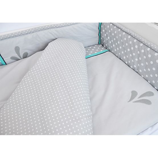 Dětské 2-dílné povlečení Sloník šedé