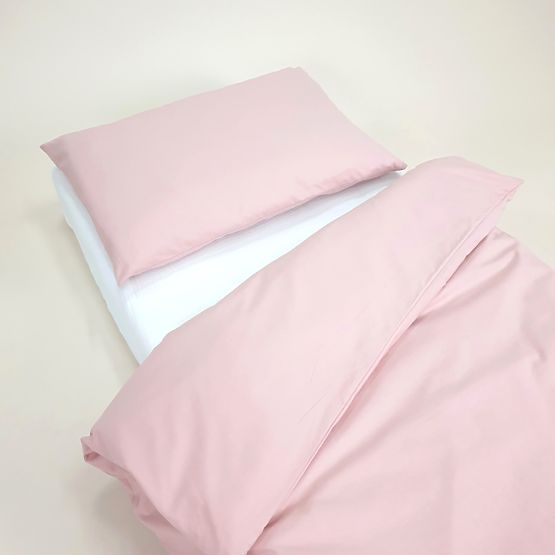 Dětské bavlněné povlečení 100x135 cm - růžové