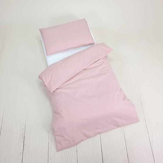 Dětské bavlněné povlečení 100x135 cm - růžové