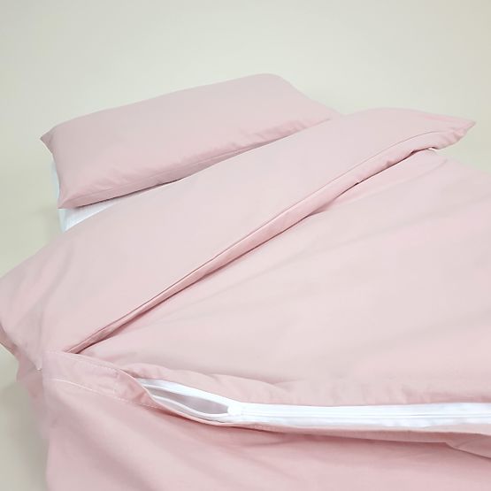 Dětské bavlněné povlečení 100x135 cm - růžové