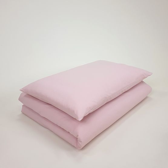 Dětské bavlněné povlečení 100x135 cm - růžové