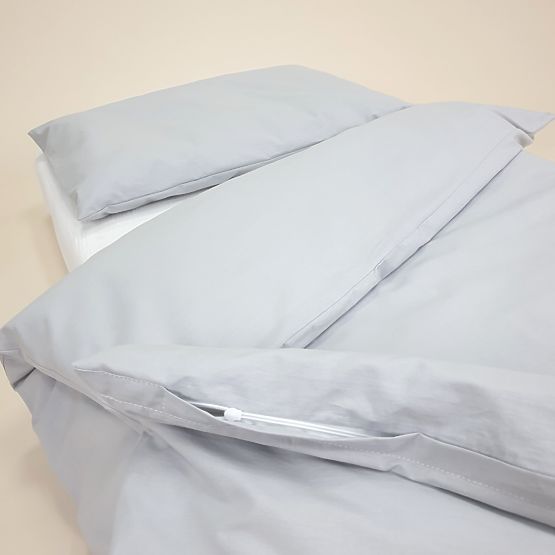 Dětské bavlněné povlečení 100x135 cm - šedé