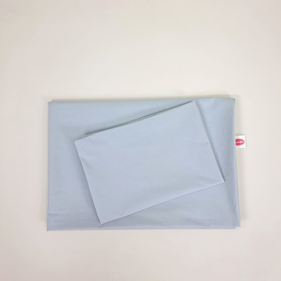Dětské bavlněné povlečení 120×90 cm - šedé