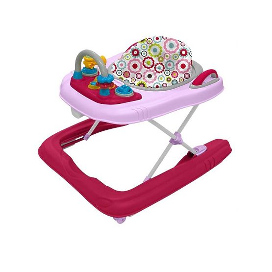 Dětské chodítko Baby Mix 2v1 pink Růžová