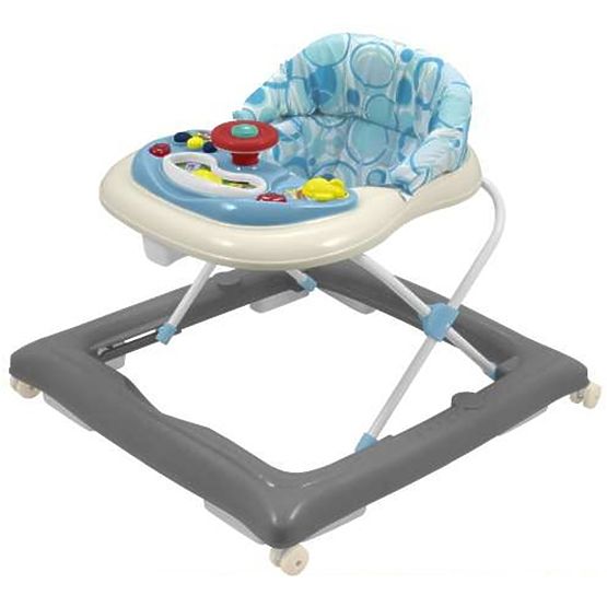 Dětské chodítko Baby Mix grey-cream Šedá