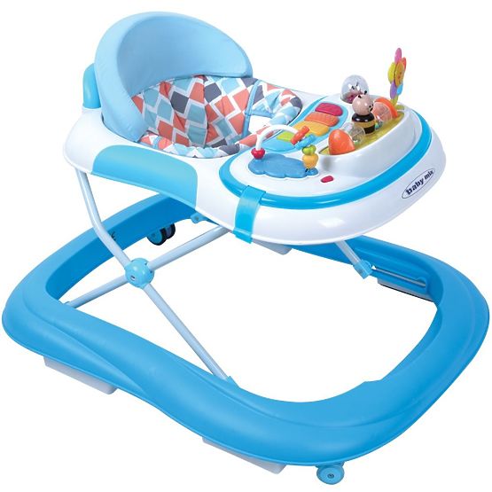 Dětské chodítko Baby Mix s včelkou modré