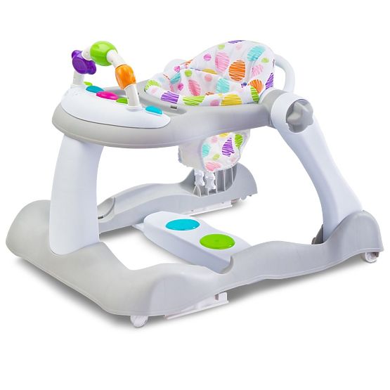 Dětské chodítko Bounce 3v1 Toyz Šedá