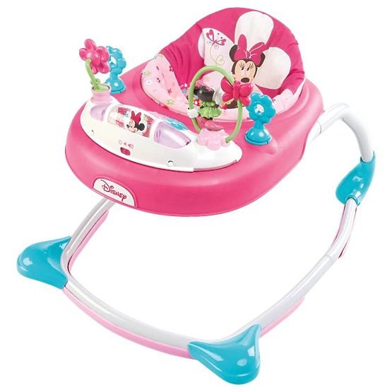 Dětské chodítko CHODÍTKO MINNIE MOUSE BOWS & BUTTERFLIES WALKER
