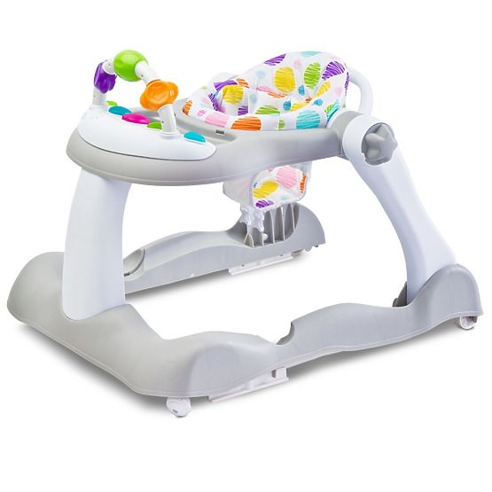 Dětské chodítko Footsie 2v1 Toyz Šedá