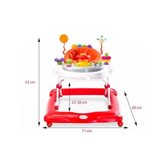 Dětské chodítko Toyz Stepp blue Modrá