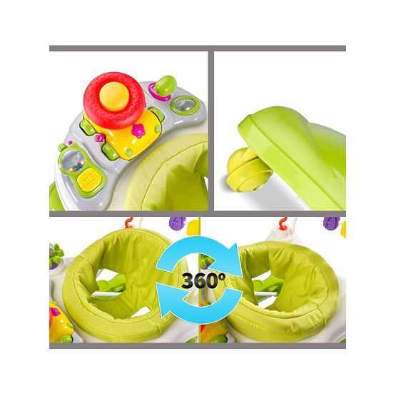 Dětské chodítko Toyz Stepp green Zelená