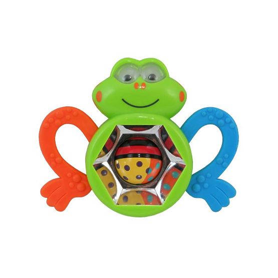 Dětské chrastítko Baby Mix žabka Dle obrázku