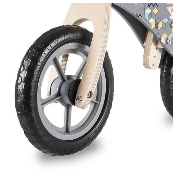 Dětské dřevěné odrážedlo LIONELO Casper šedé