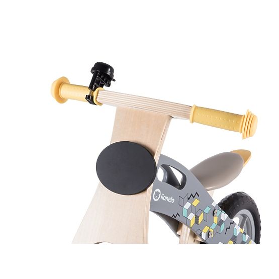 Dětské dřevěné odrážedlo LIONELO Casper šedé