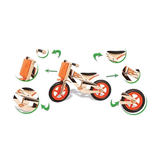 Dětské dřevěné odrážedlo Tornado