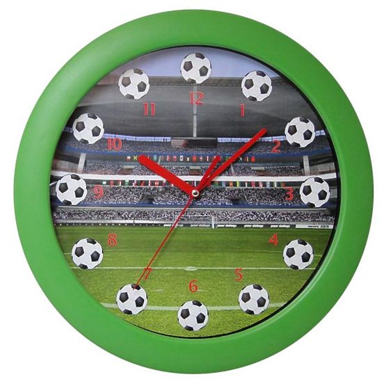 Dětské hodiny Fotbal