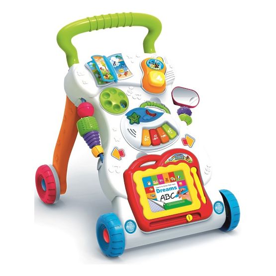 Dětské hrající edukační chodítko Baby Mix Dle obrázku