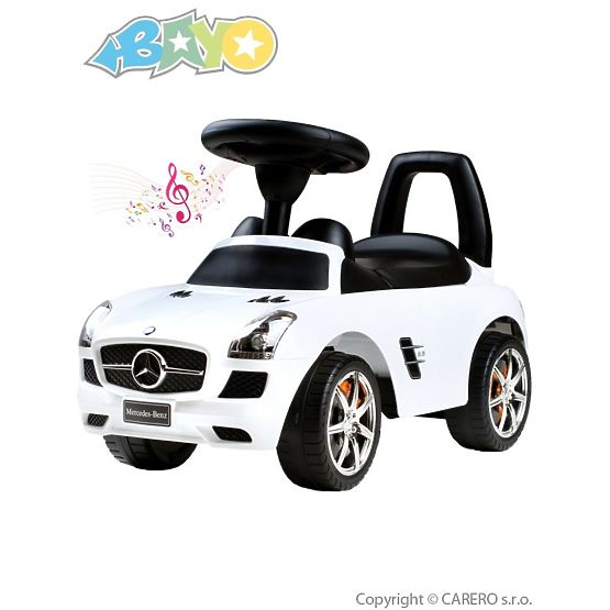 Dětské jezdítko Bayo Mercedes-Benz white Bílá
