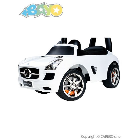 Dětské jezdítko Bayo Mercedes-Benz white Bílá