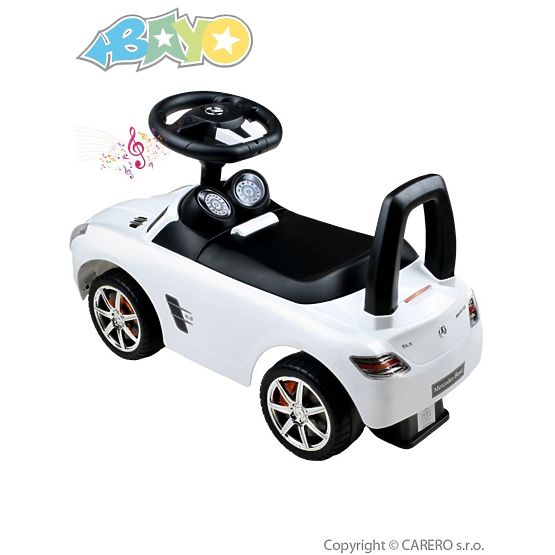 Dětské jezdítko Bayo Mercedes-Benz white Bílá