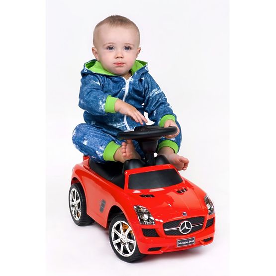 Dětské jezdítko Bayo Mercedes-Benz white Bílá