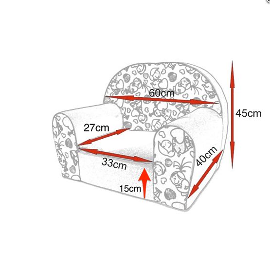 Dětské křesílko Motýlci