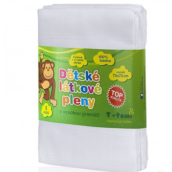 Dětské látkové TETRA pleny - TOP