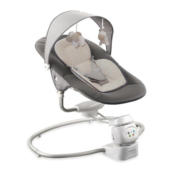 Dětské lehátko 2v1 Baby Mix dark grey Šedá