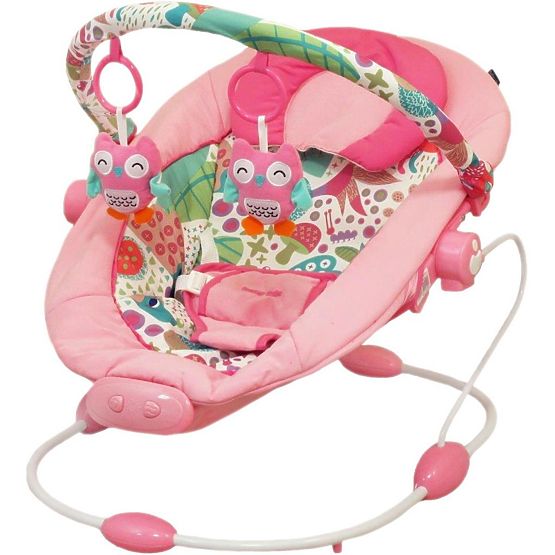 Dětské lehátko Baby Mix dark pink Růžová