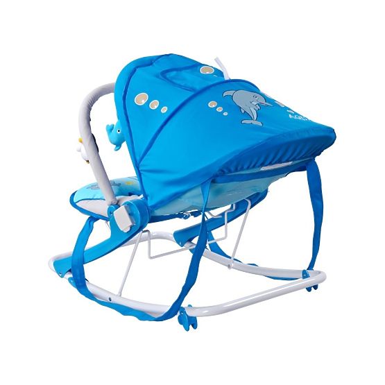 Dětské lehátko CARETERO Aqua blue Modrá