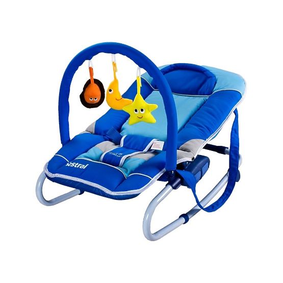 Dětské lehátko CARETERO Astral blue Modrá