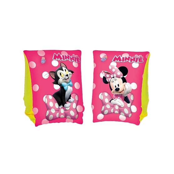Dětské nafukovací rukávky Bestway Minnie pink Růžová
